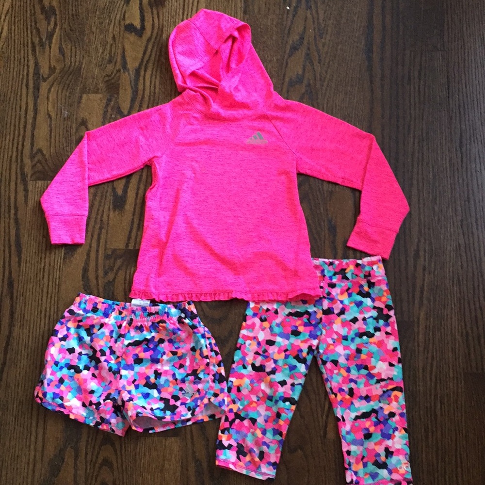 Size 4 & 5 Adidas Girls Lot